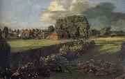 John Constable The Flower Garden at East Bergholt House,Essex oil painting